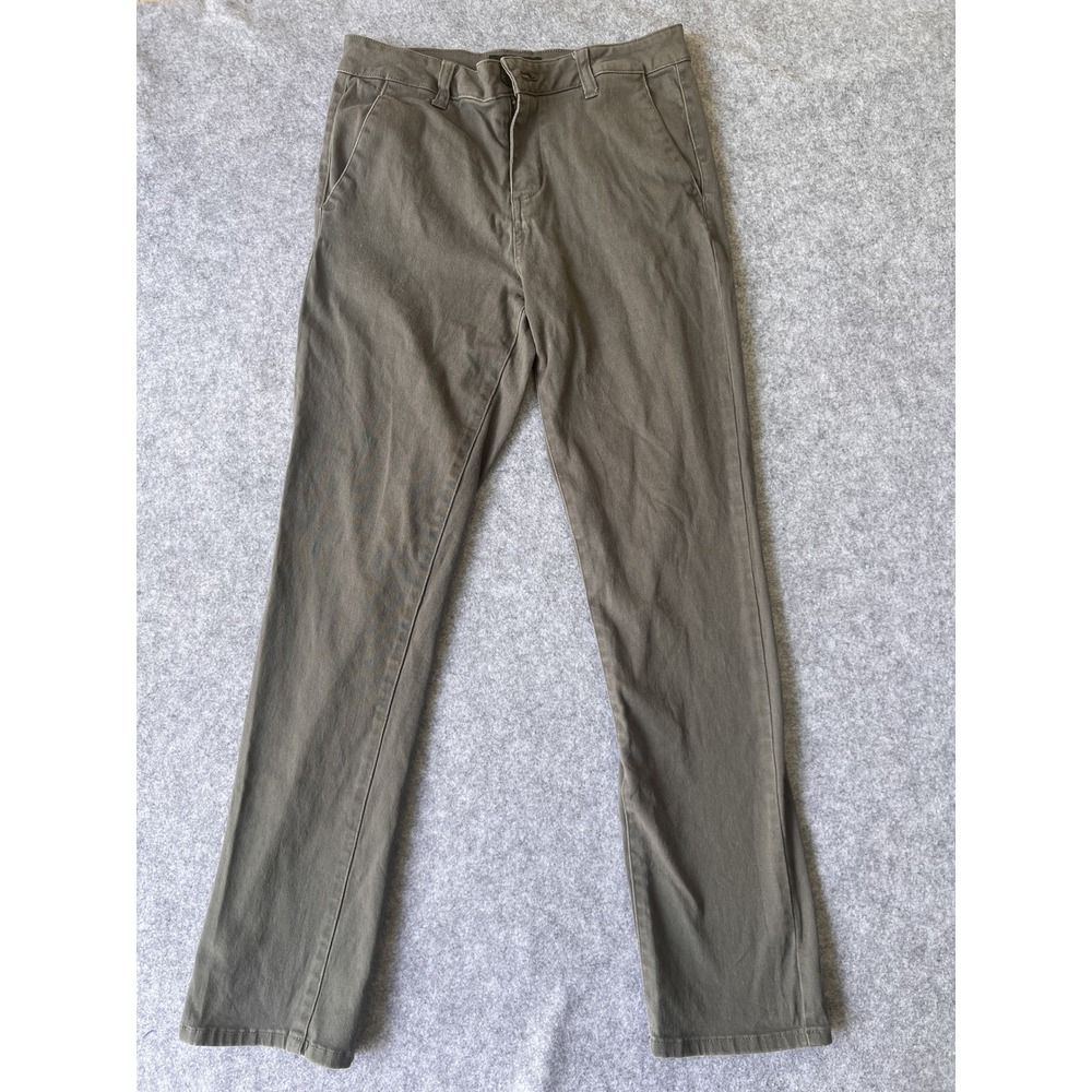 RSQ Slim Chino Pants 18 Grey Stretch Cotton Blend